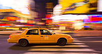 Image of a New York taxi